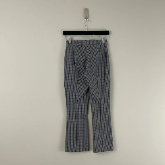Everlane The Kick Cropped Plaid Work Pants Size 00 - Picture 2 of 7